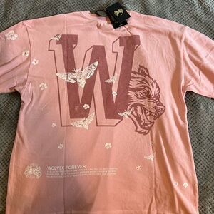 Darcsport Freedom “Premium” Oversized She Tee in Cherry Blossom